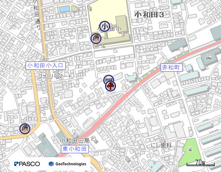 地域包括支援センター　青空の地図