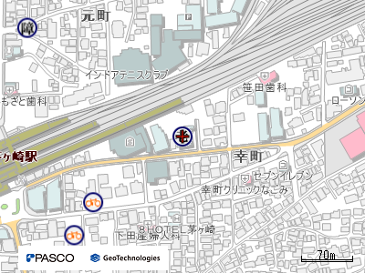 地域包括支援センター　つむぎの地図