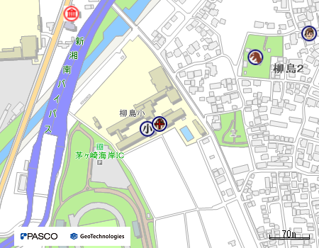 柳島第2児童クラブの地図