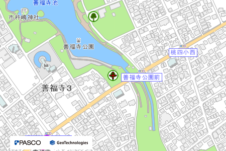 地図：都立善福寺公園