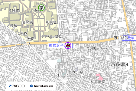 地図：ケア24善福寺