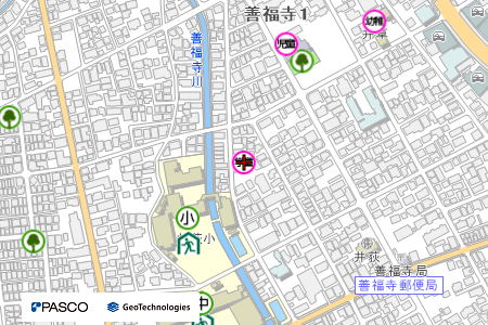 地図：井荻学童クラブ