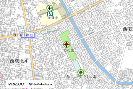 地図：井荻公園