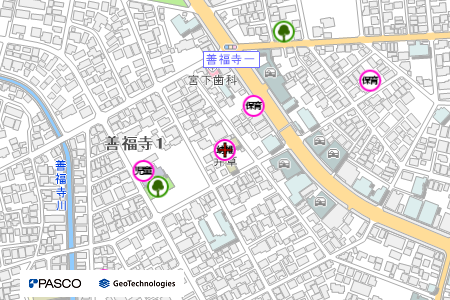 地図：井草幼稚園