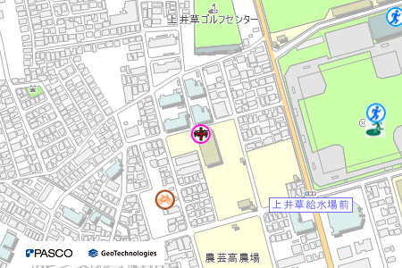 地図：上井草保育園