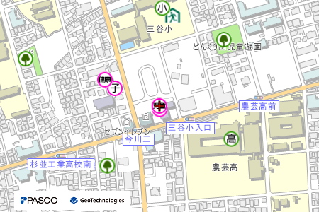 地図：上井草児童館