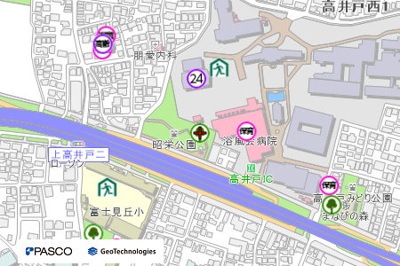 地図：昭栄公園