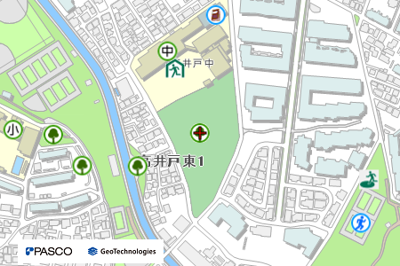 地図：三井の森公園