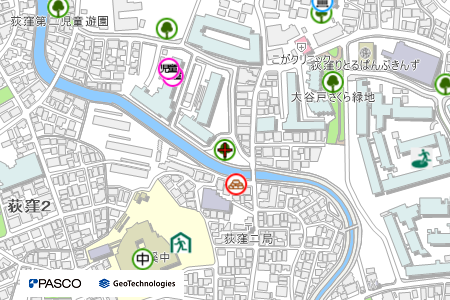 地図：松渓橋公園