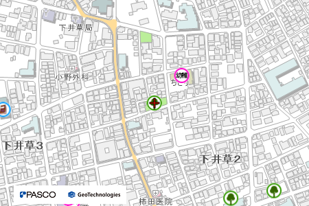 地図：上ノ台公園