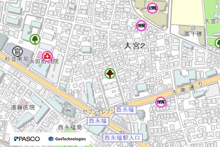 地図：宮元公園