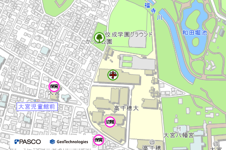 地図：高千穂大学