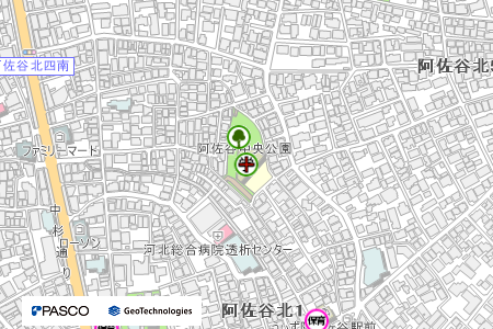 地図：東京朝鮮第九初級学校