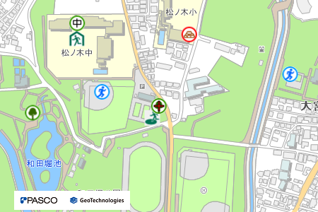 地図：和田堀公園