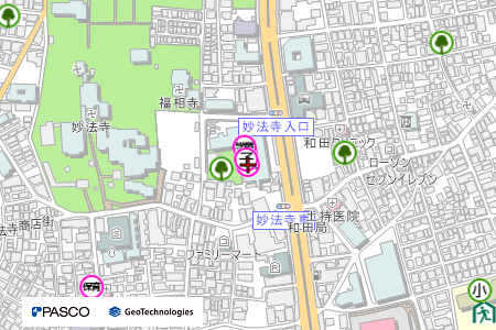 地図：堀ノ内東児童館