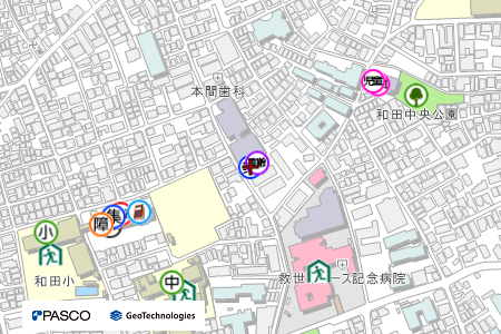地図：和田会議室