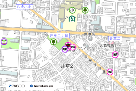 地図：井草児童館