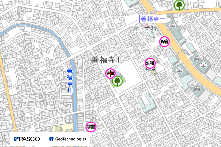 地図：善福寺児童館
